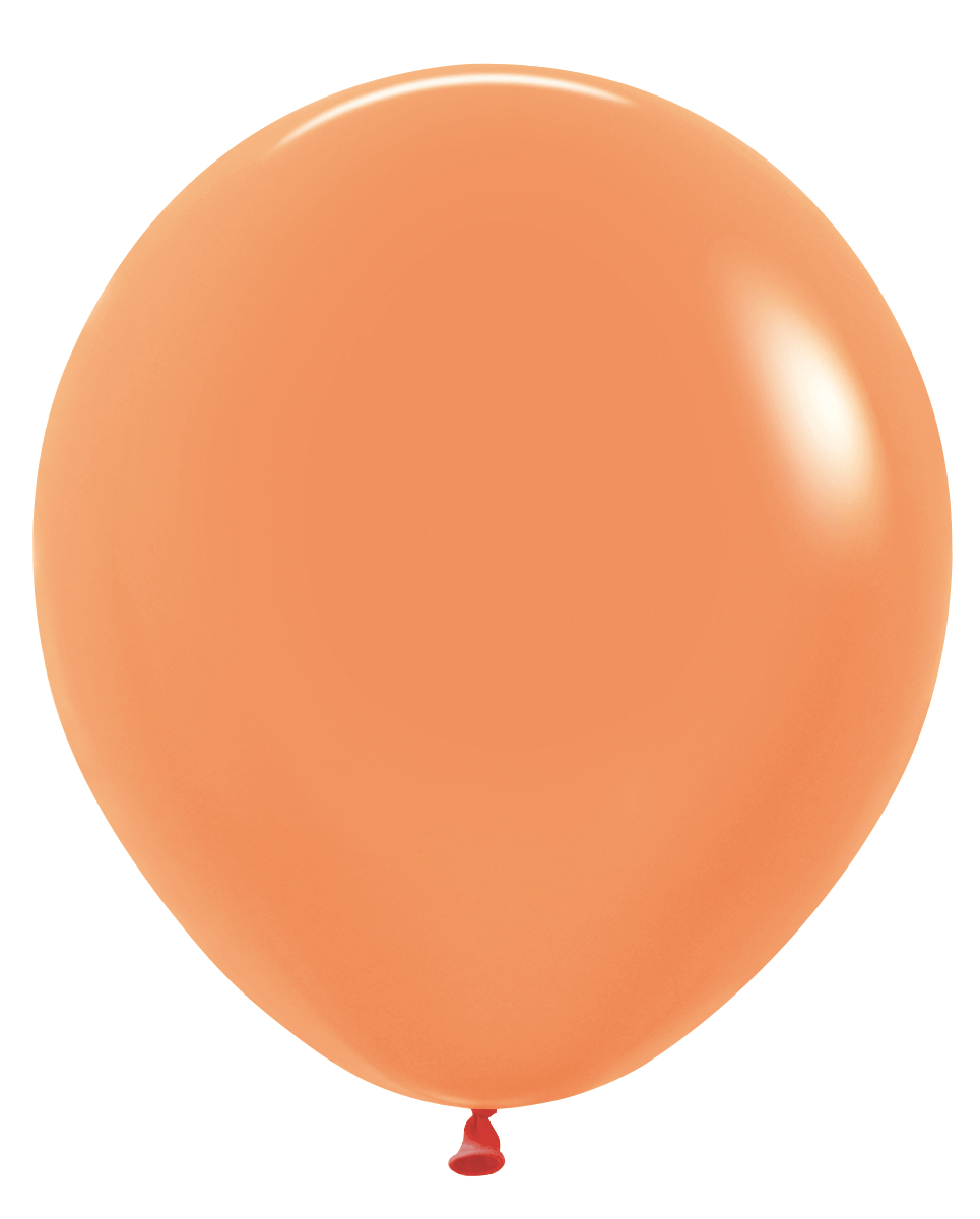 Balloons2Go Balloons 18 inch (25 Ct) / Neon Orange Sempertex Neon Latex Balloons | UV Reactive Party Balloons Sempertex Neon Latex Balloons | All Sizes Bright Colors