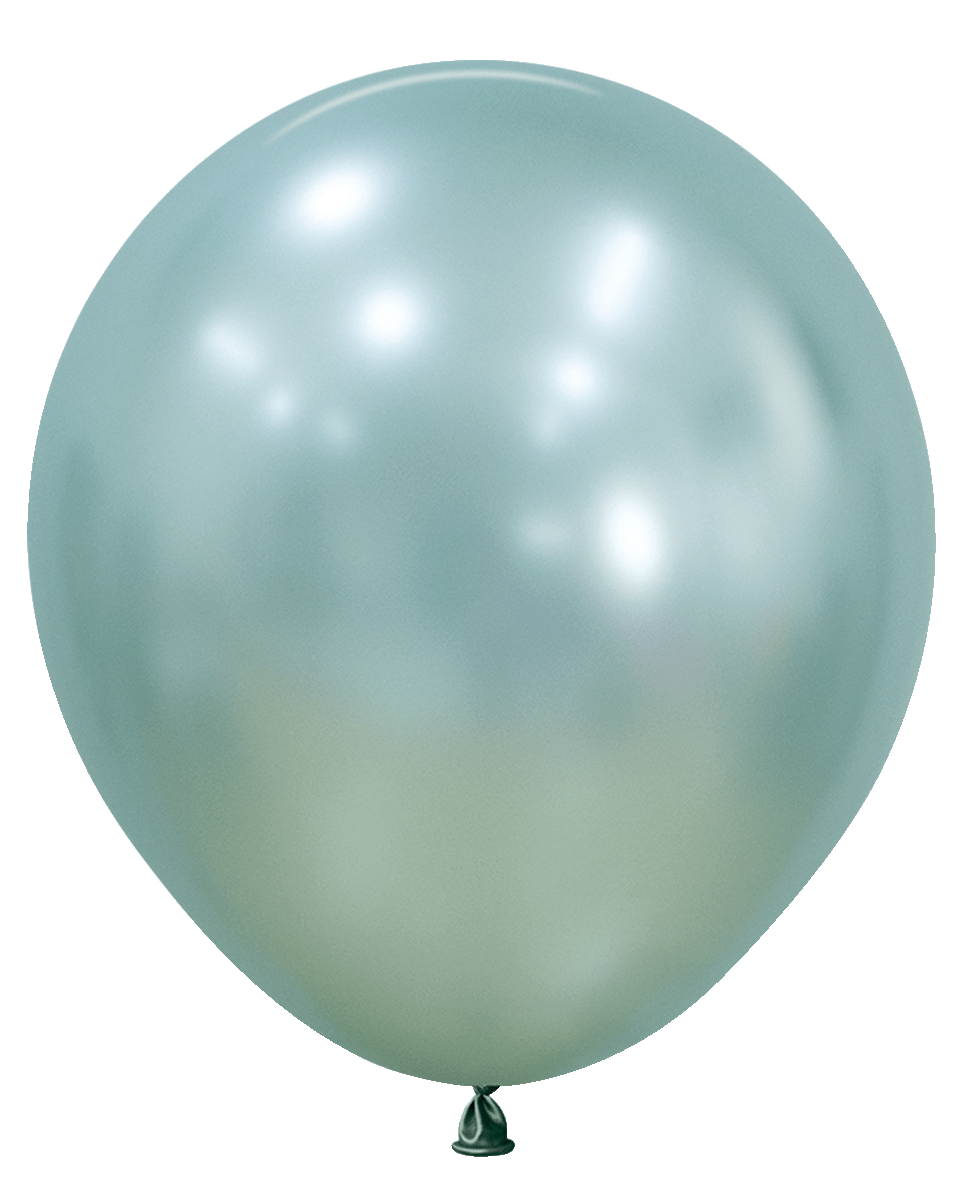 Balloons2Go Balloons 18" Sempertex Silk Cool Mint Balloons 25 Ct 18in Silk Cool Mint Latex Balloons - 25ct | Sempertex Soft Hue