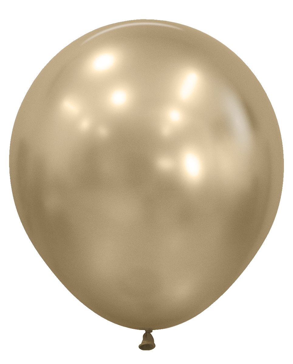 Balloons2Go Balloons 18" Silk Gold Dust Latex Balloons 25Ct 18in Silk Gold Dust Latex Balloons | Elegant Finish