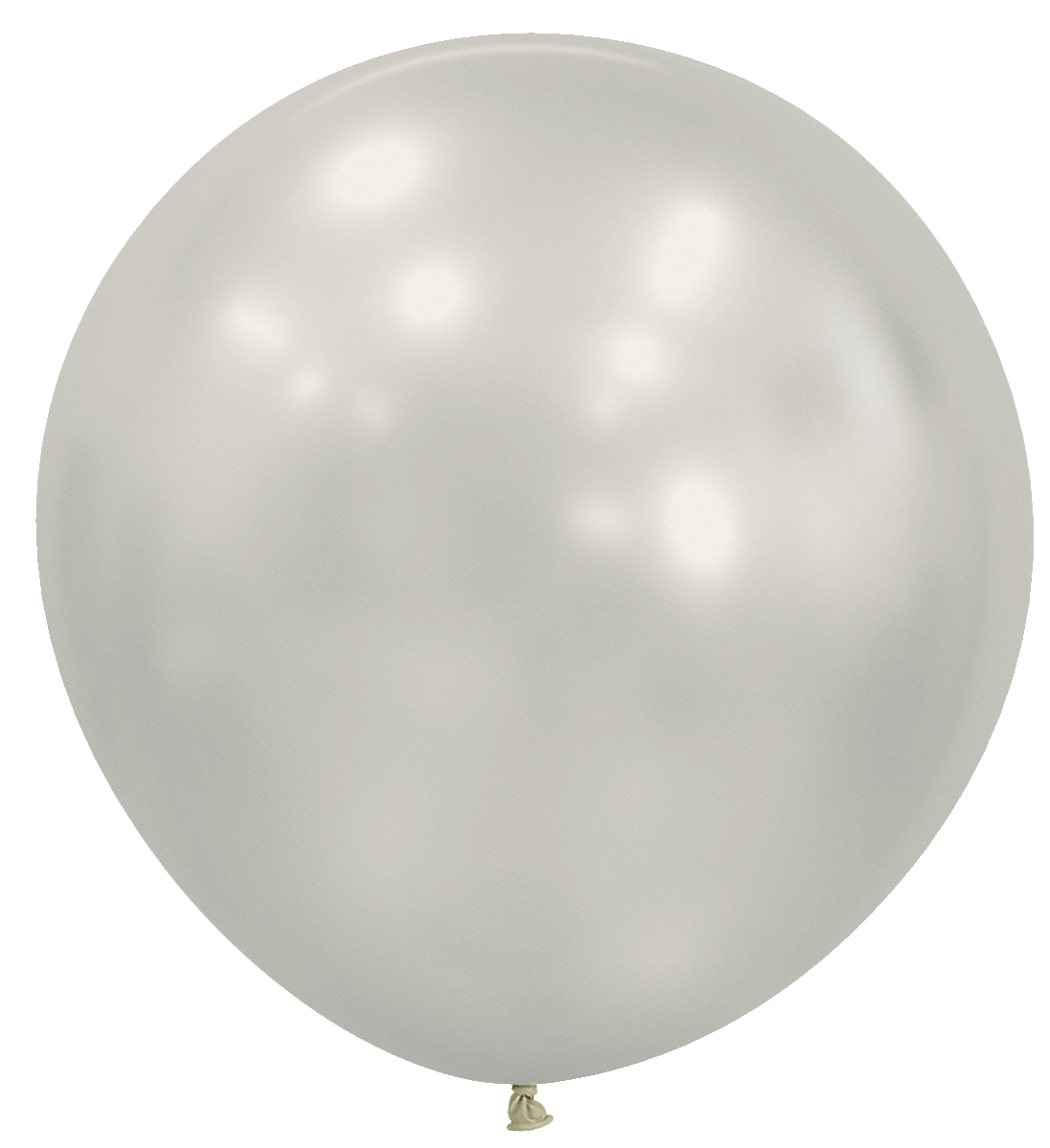 Balloons2Go Balloons 24" Sempertex Silk Oyster White  Latex Balloons 3ct Sempertex Silk Oyster White 24" Latex Balloons | Elegant Large Decor