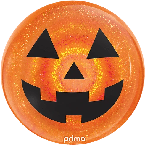 Balloons2Go Balloons Jack-o'-lantern Orange Glitter Sphere™ 20" 20" Jack-O'-Lantern Glitter Sphere – Halloween Balloon