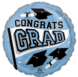Anagram balloons Balloons 18" Congrats Grad School Colors Pride Light Blue Foil Balloon 18" Congrats Grad School Colors Pride Light Blue Foil Balloon