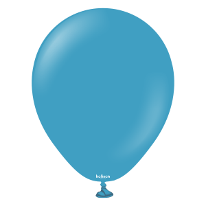 Balloons2Go Balloons 5 inch (100 Ct) Kalisan Retro Deep Blue Balloons 5in Retro Deep Blue Balloons - 100ct | Kalisan Mini Latex