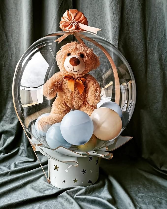 Balloons2Go Balloons Big Clear Balloons for Stuffing- 1 CT.  26inch Wide Mouth Bobo Balloon 26" Wide Mouth Bobo Balloon For Stuffing – 1ct