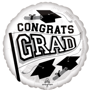 Anagram balloons Balloons 18" True to your School Colors White Foil Balloon 18" True to your School Colors White Foil Balloon