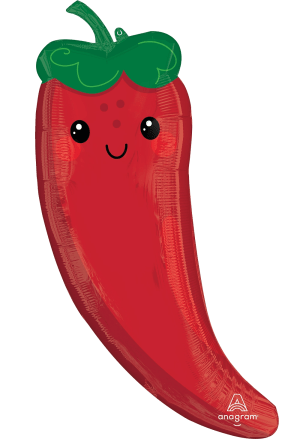 Balloons2Go Balloons Chili Pepper Foil Balloon Chili Pepper Foil Balloon