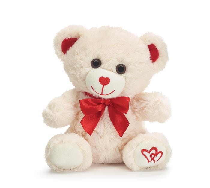 Balloons2Go Balloons 7.5 inch Valentine Plush Bear Everyday Teddy Bears All Sizes Everyday Teddy Bears All Sizes