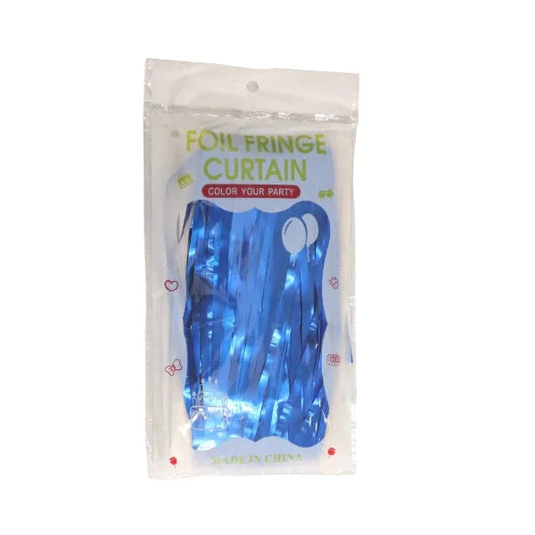 Balloons2Go accesories 3' x 7' Foil Fringe Curtain | 1 Count 3' x 7' Foil Fringe Curtain | 1 Count