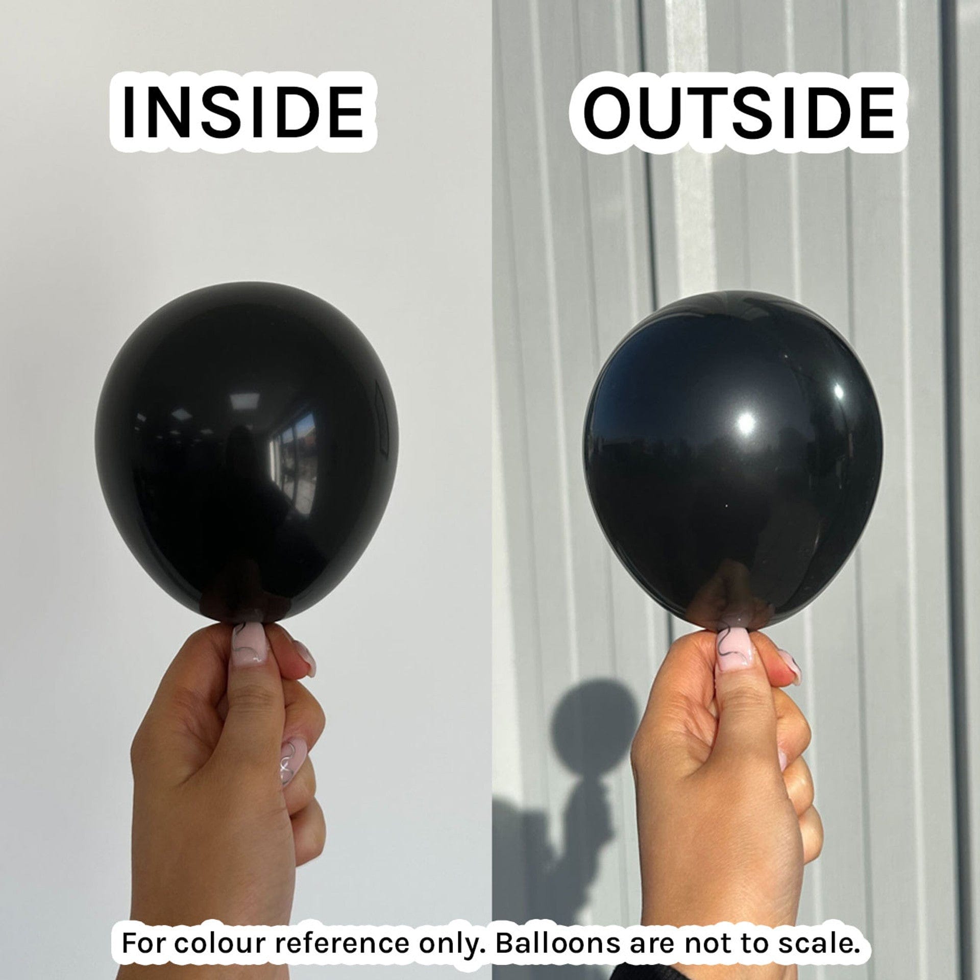 Balloons2Go Balloons 6 inch (50 Ct) / Fashion Black Sempertex Link-O-Loon Balloons 25ct Sempertex Link-O-Loon Balloons 25ct