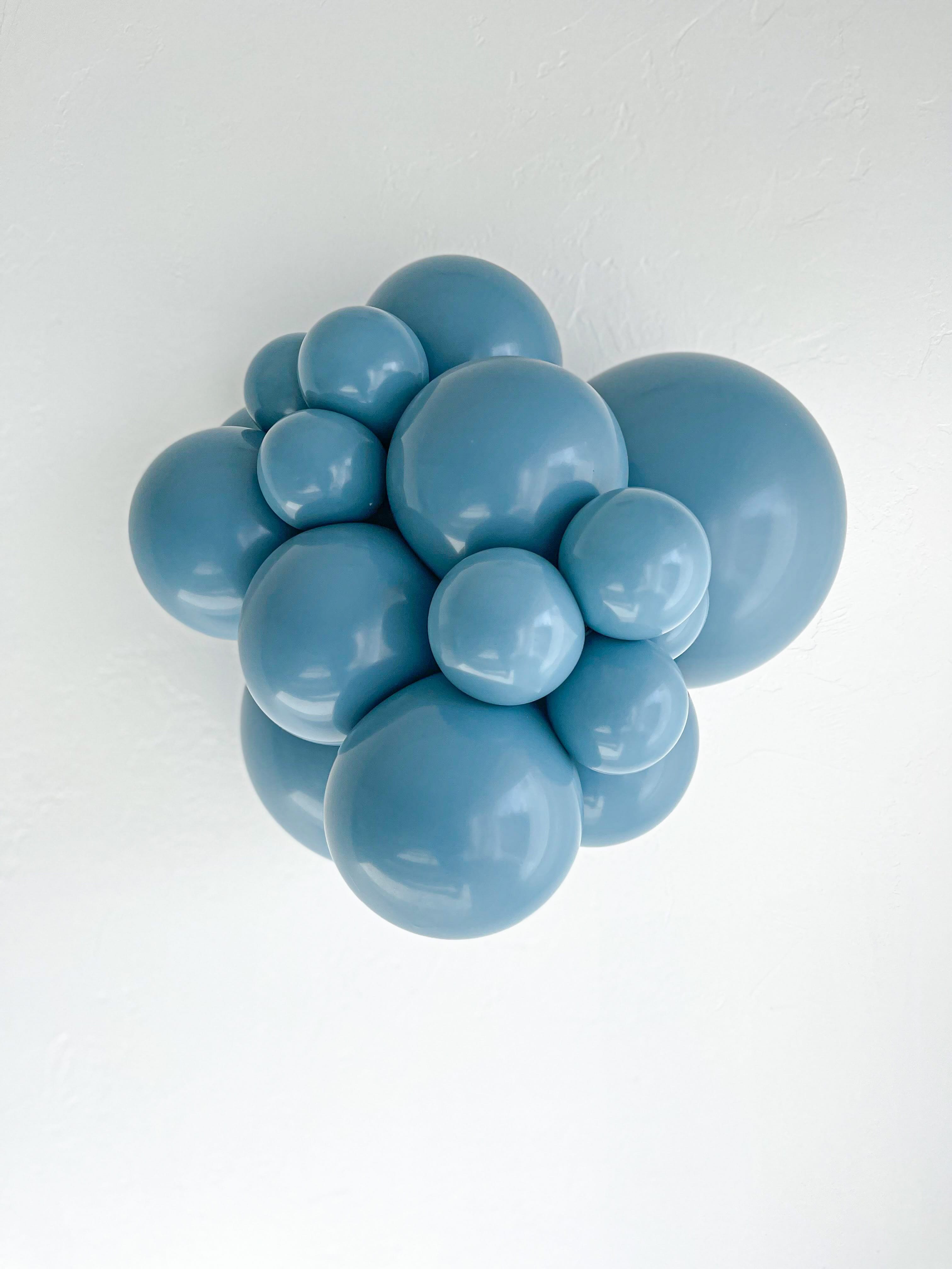 Balloons2Go Balloons 5 inch (50 Ct) / Blue Slate TUFTEX Pastel Opaque Latex Balloons | All Sizes TUFTEX Pastel Opaque Latex Balloons | Balloon Supply Store
