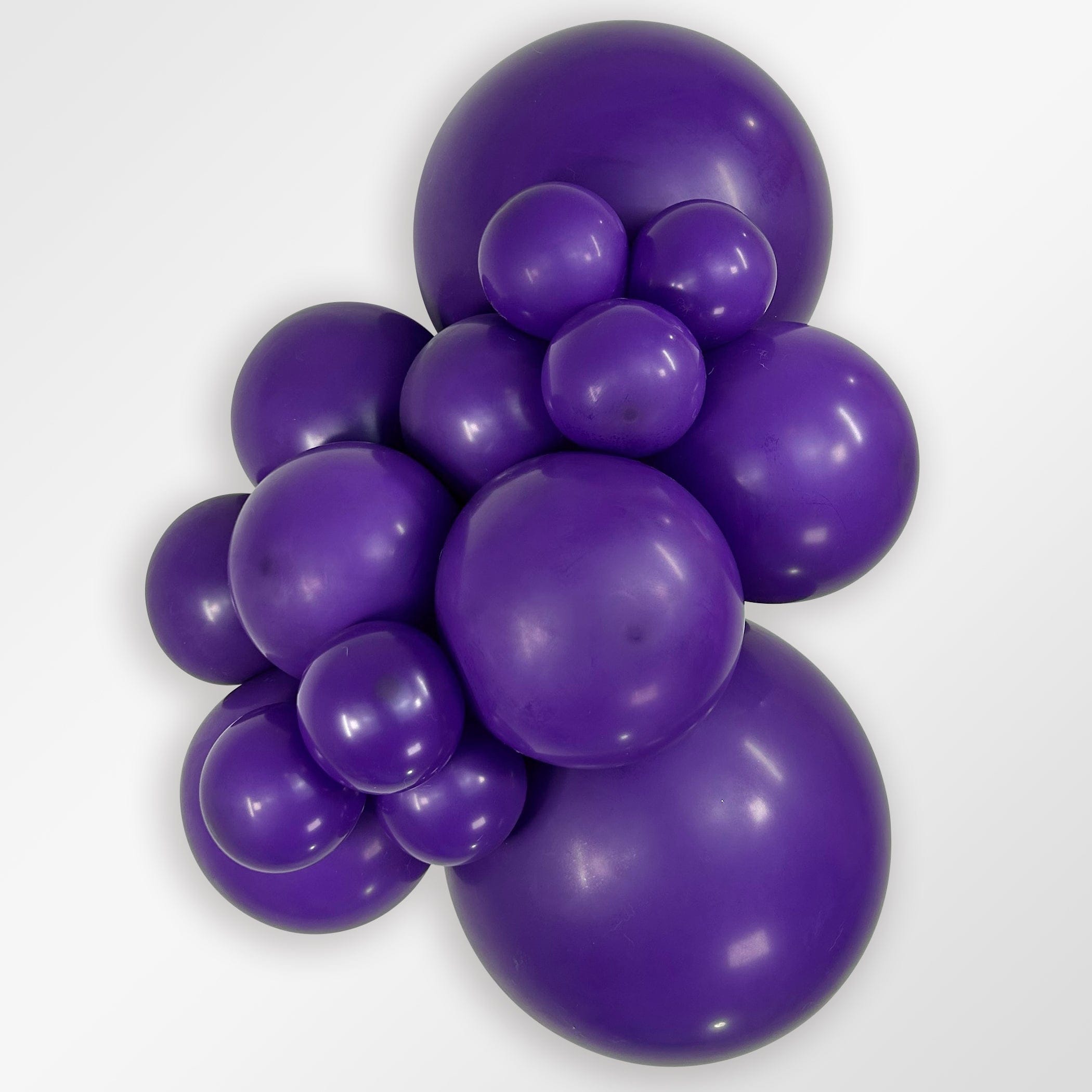 Balloons2Go Balloons Sempertex 24" Violet Latex Balloons  | 3ct Pack 24in Sempertex Violet Balloons - 3ct | Giant Latex Balloons