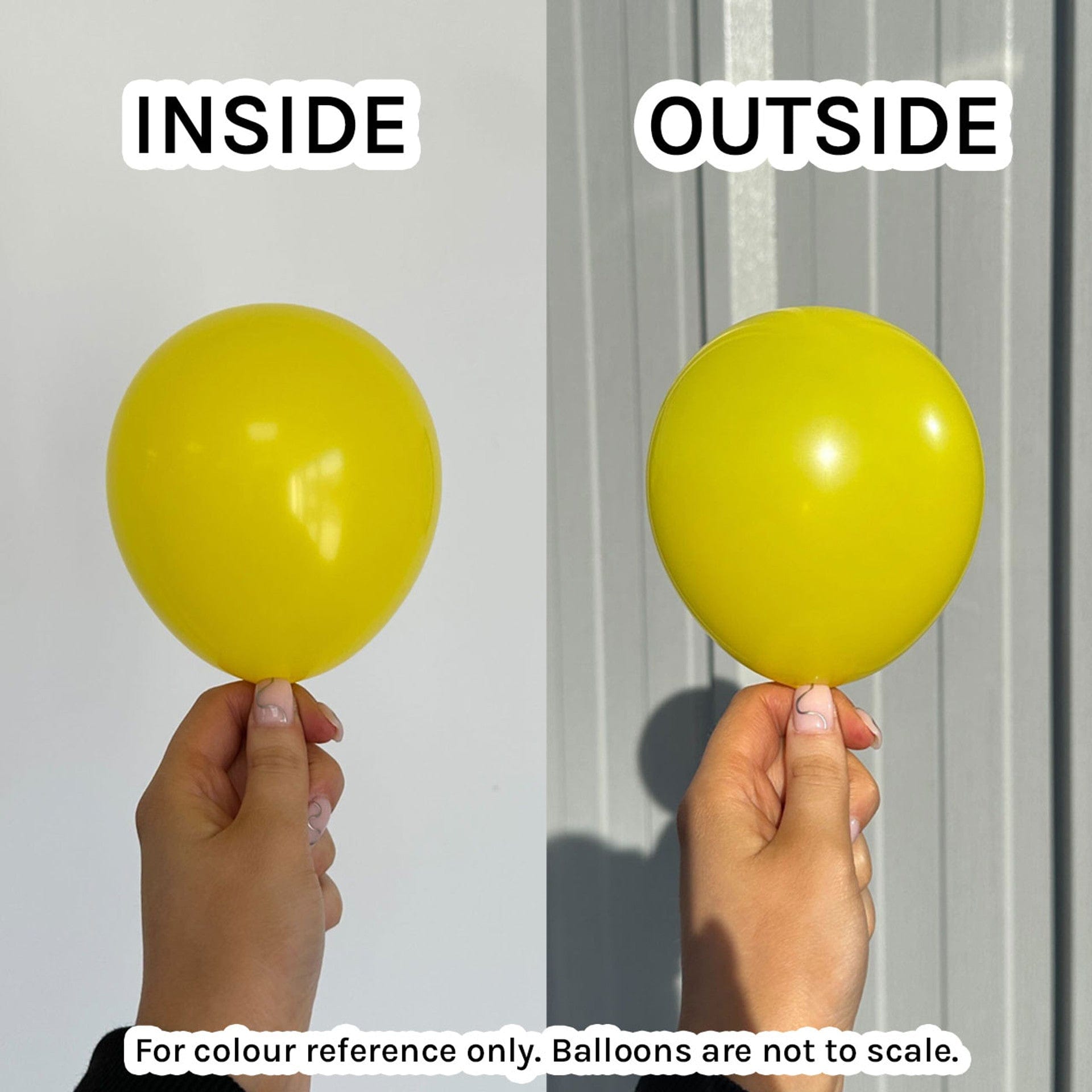 Balloons2Go Balloons Fashion Yellow / 5 inch (100 Ct) Sempertex Fashion Color Latex Balloons All Sizes Sempertex Fashion Balloons | Bold Color Collection