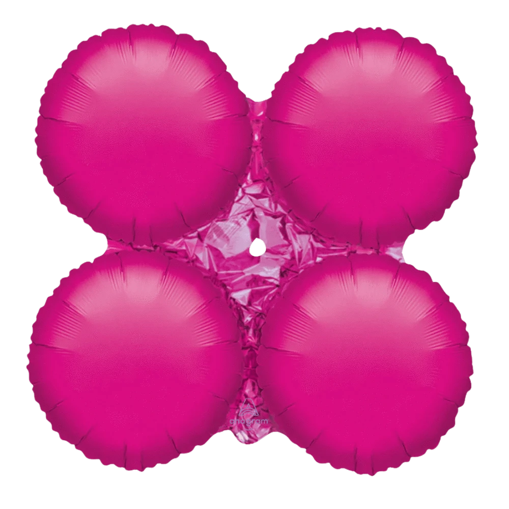 Anagram balloons Balloons 36" Anagram Fuchsia Metallic Magic Arch Foil Balloon 1 ct Flat Air fill only 36" Anagram Fuchsia Metallic Magic Arch Foil Balloon 1 ct Flat Air fill only