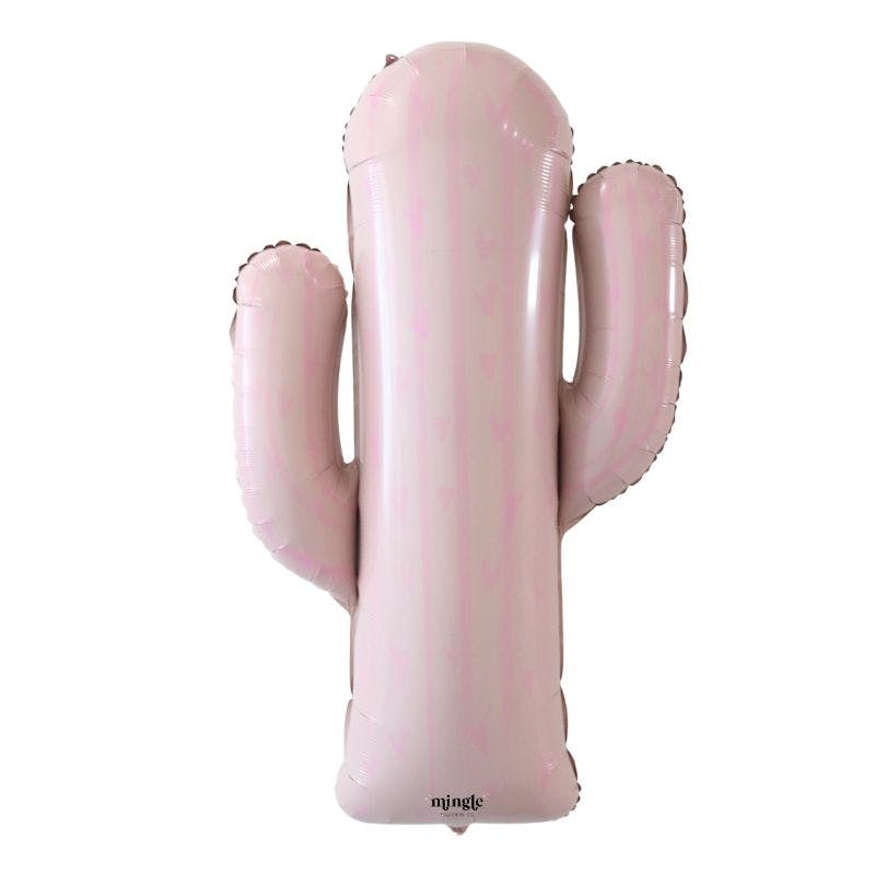 Balloons2Go Balloons Blush Pink Cactus Blush Pink Cactus Balloon | Trendy & Fun Decor Piece