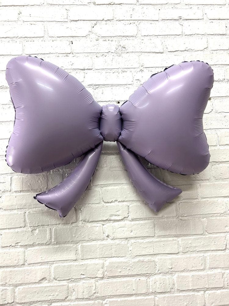 Balloons2Go Balloons 40" Lilac Bow Foil Balloon 40" Lilac Bow Foil Balloon