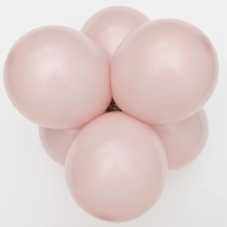 Balloons2Go Balloons 5 inch (100 Ct) / Pastel Dusk Rose Sempertex Pastel Dusk Round Latex Balloons / All Sizes Sempertex Pastel Dusk Round Latex Balloons / All Sizes