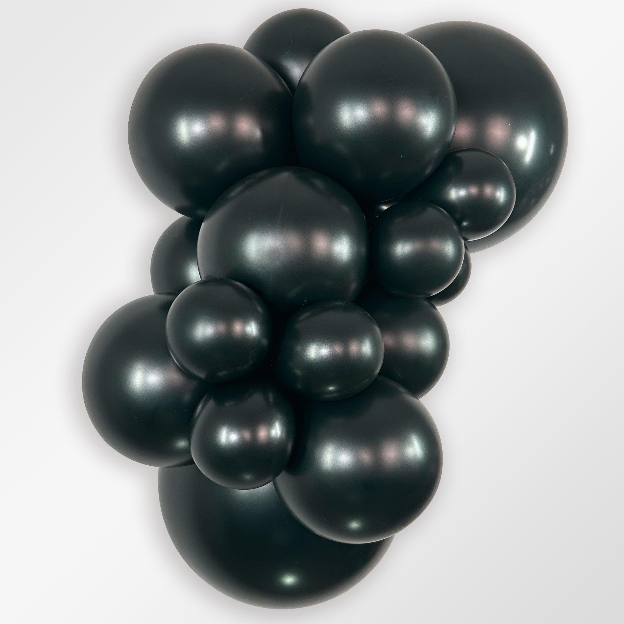 Balloons2Go Balloons 5 inch (100 Ct) / Metallic Black Sempertex Metallic Latex Balloons | All Sizes Sempertex Metallic Latex Balloons | All Sizes