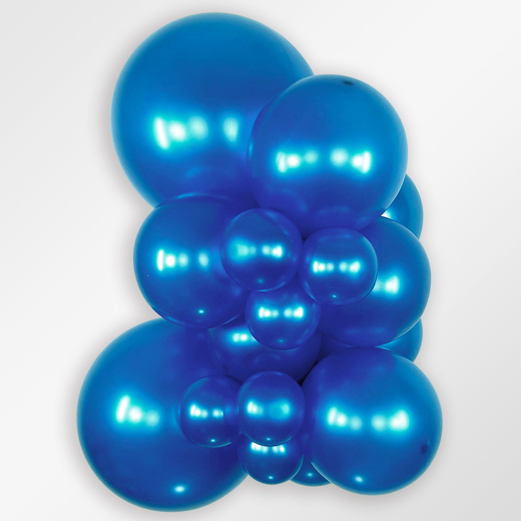 Balloons2Go Balloons 11 inch (100 Ct) / Metallic Blue Sempertex Metallic Latex Balloons | All Sizes Sempertex Metallic Latex Balloons | All Sizes
