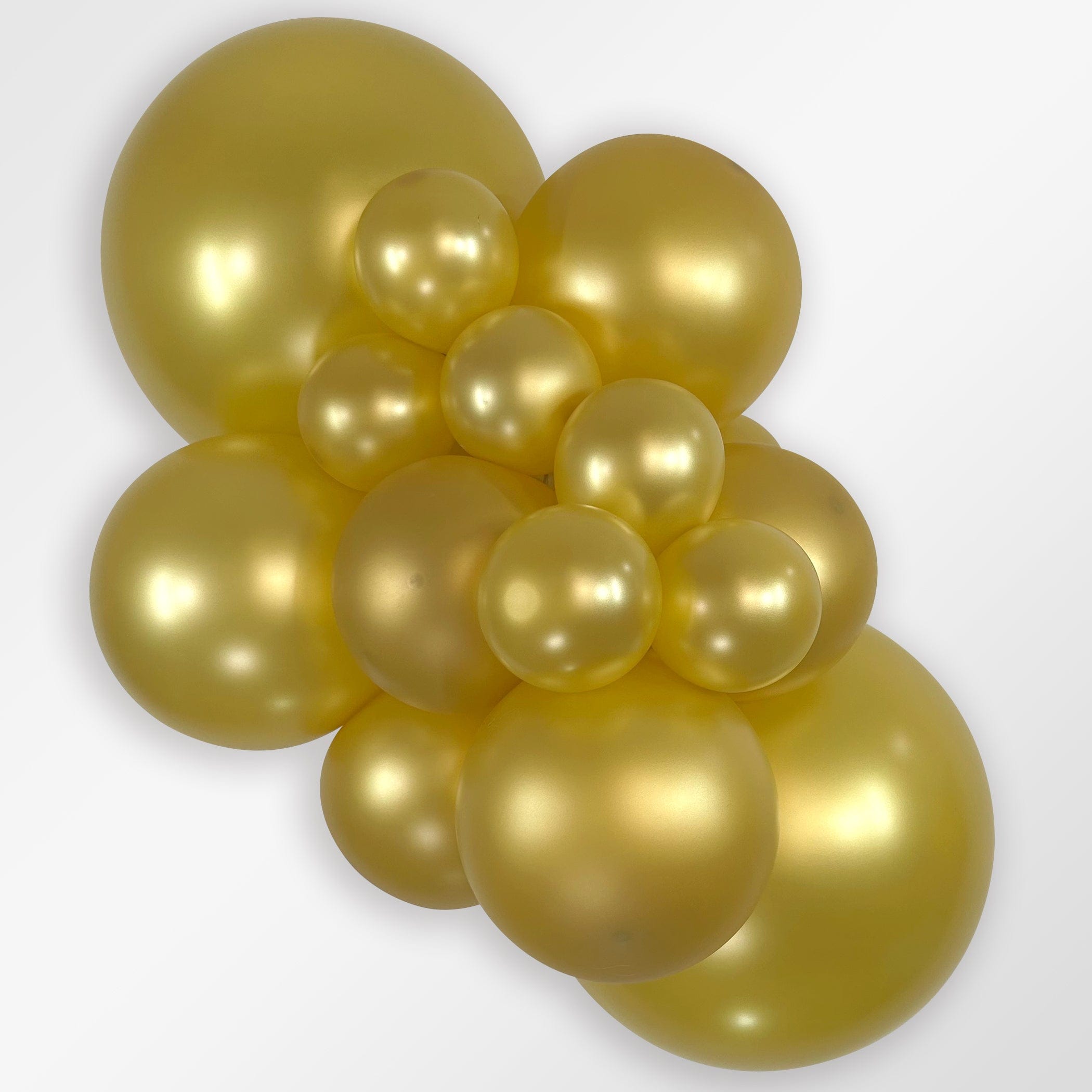 Balloons2Go Balloons 5 inch (100 Ct) / Metallic Gold Sempertex Metallic Latex Balloons | All Sizes Sempertex Metallic Latex Balloons | All Sizes