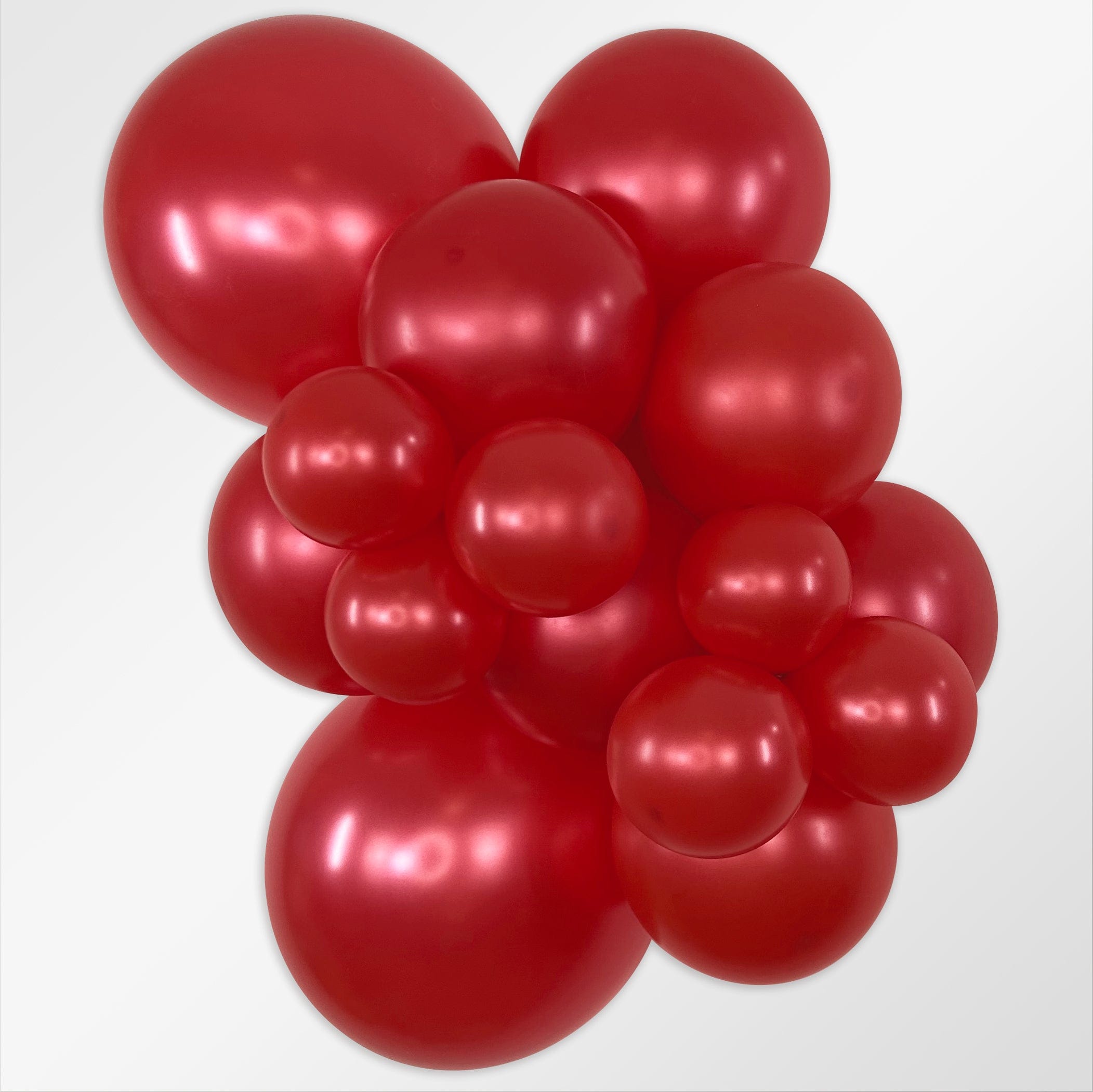 Balloons2Go Balloons 11 inch (100 Ct) / Metallic Red Sempertex Metallic Latex Balloons | All Sizes Sempertex Metallic Latex Balloons | All Sizes