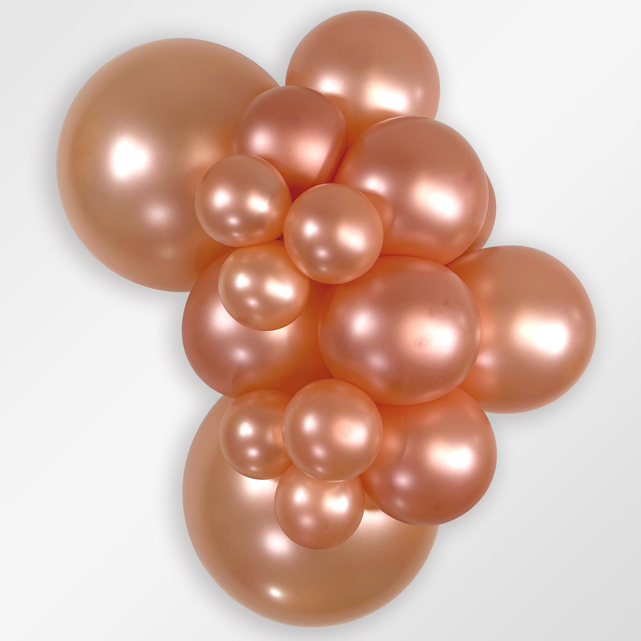 Balloons2Go Balloons 5 inch (100 Ct) / Metallic Rose Gold Sempertex Metallic Latex Balloons | All Sizes Sempertex Metallic Latex Balloons | All Sizes