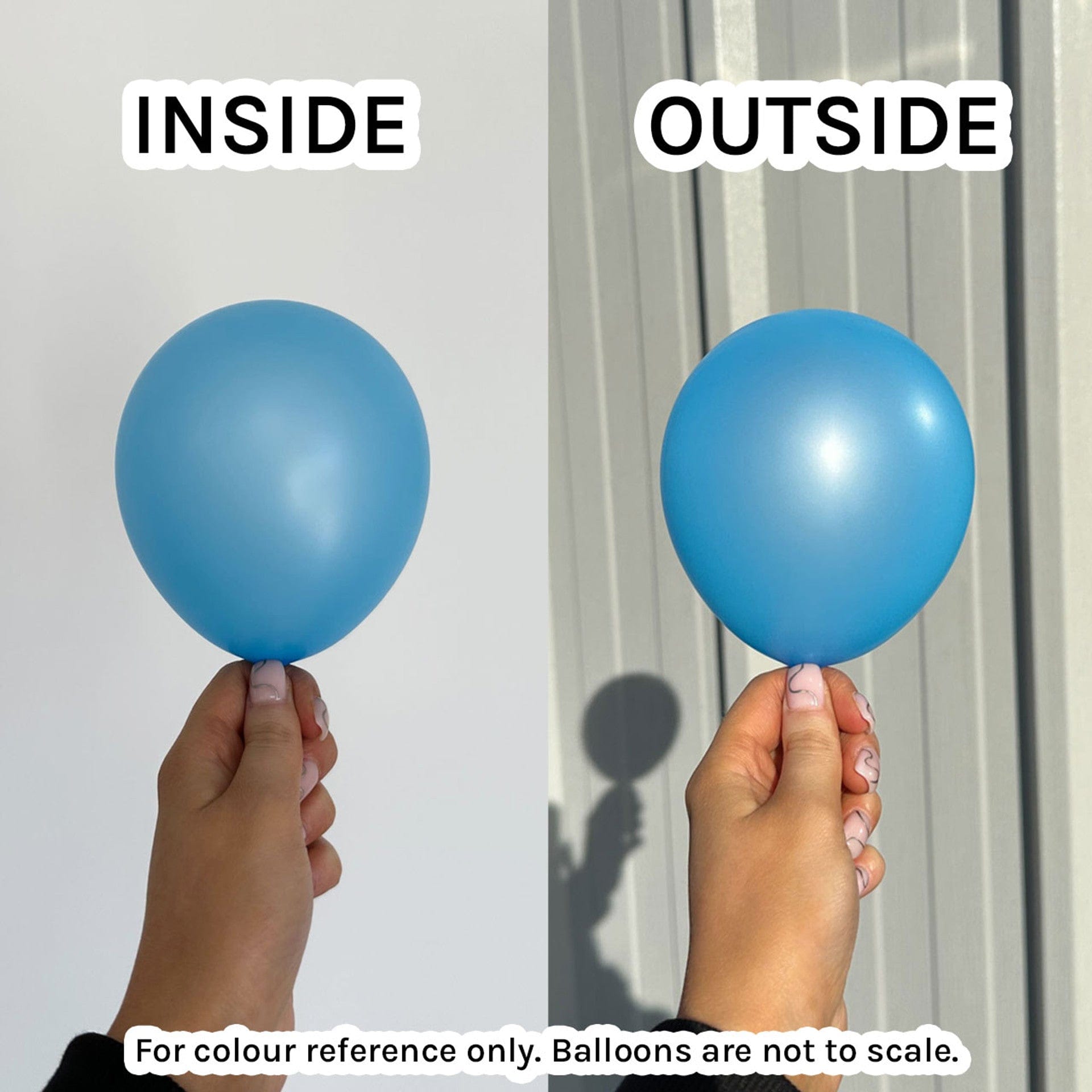 Balloons2Go Balloons 5 inch (100 Ct) / Neon Blue Sempertex Neon Latex Balloons | UV Reactive Party Balloons Sempertex Neon Latex Balloons | All Sizes Bright Colors