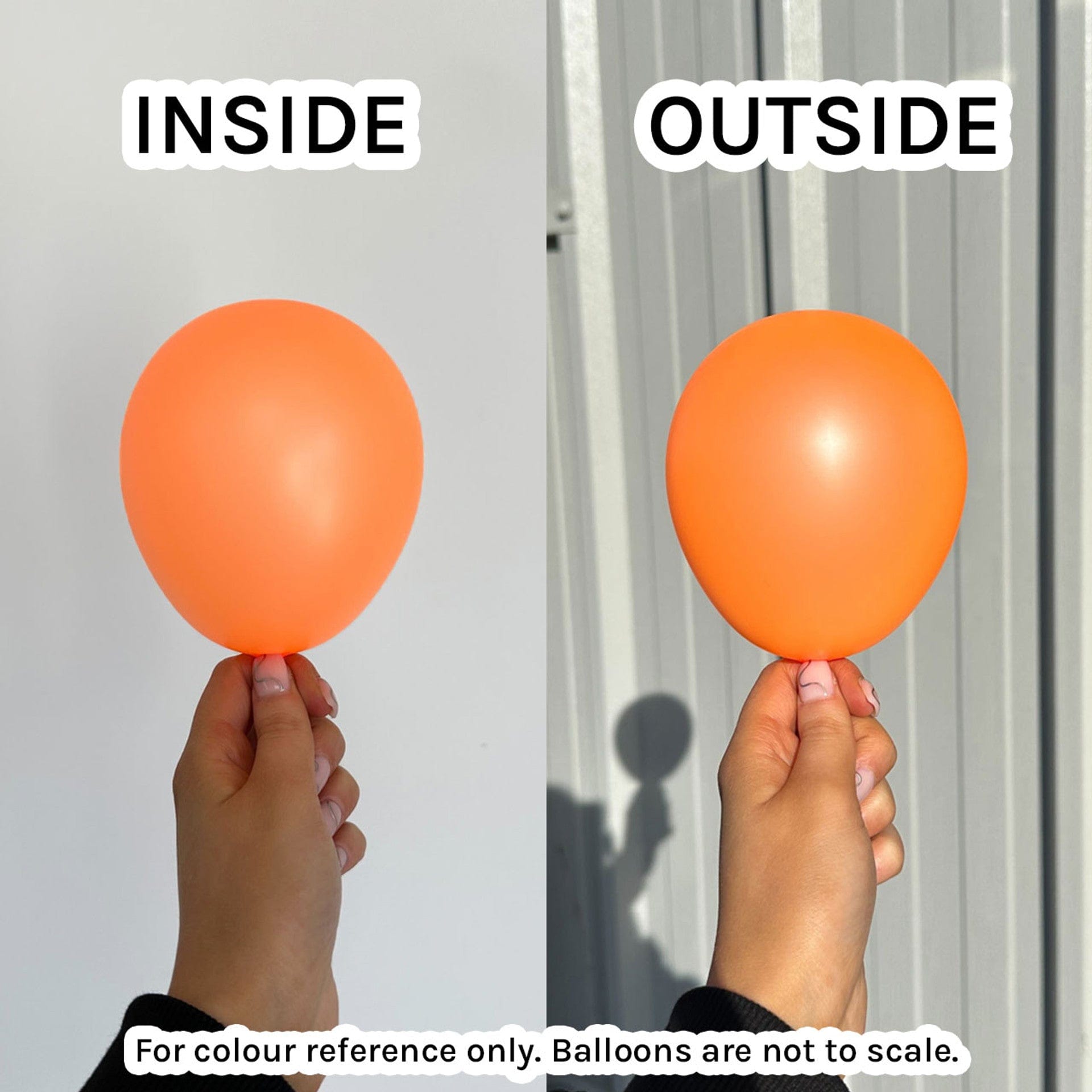 Balloons2Go Balloons 5 inch (100 Ct) / Neon Orange Sempertex Neon Latex Balloons | UV Reactive Party Balloons Sempertex Neon Latex Balloons | All Sizes Bright Colors