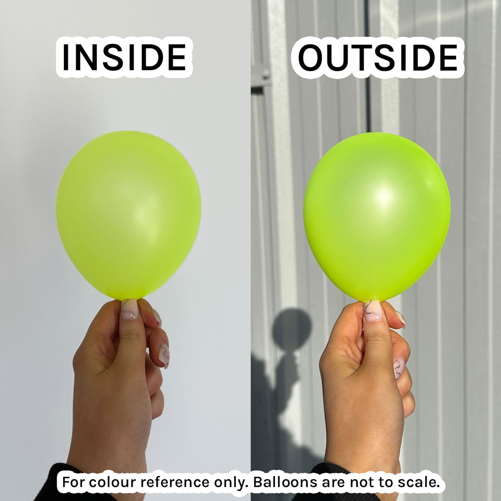 Balloons2Go Balloons 5 inch (100 Ct) / Neon Yellow Sempertex Neon Latex Balloons | UV Reactive Party Balloons Sempertex Neon Latex Balloons | All Sizes Bright Colors