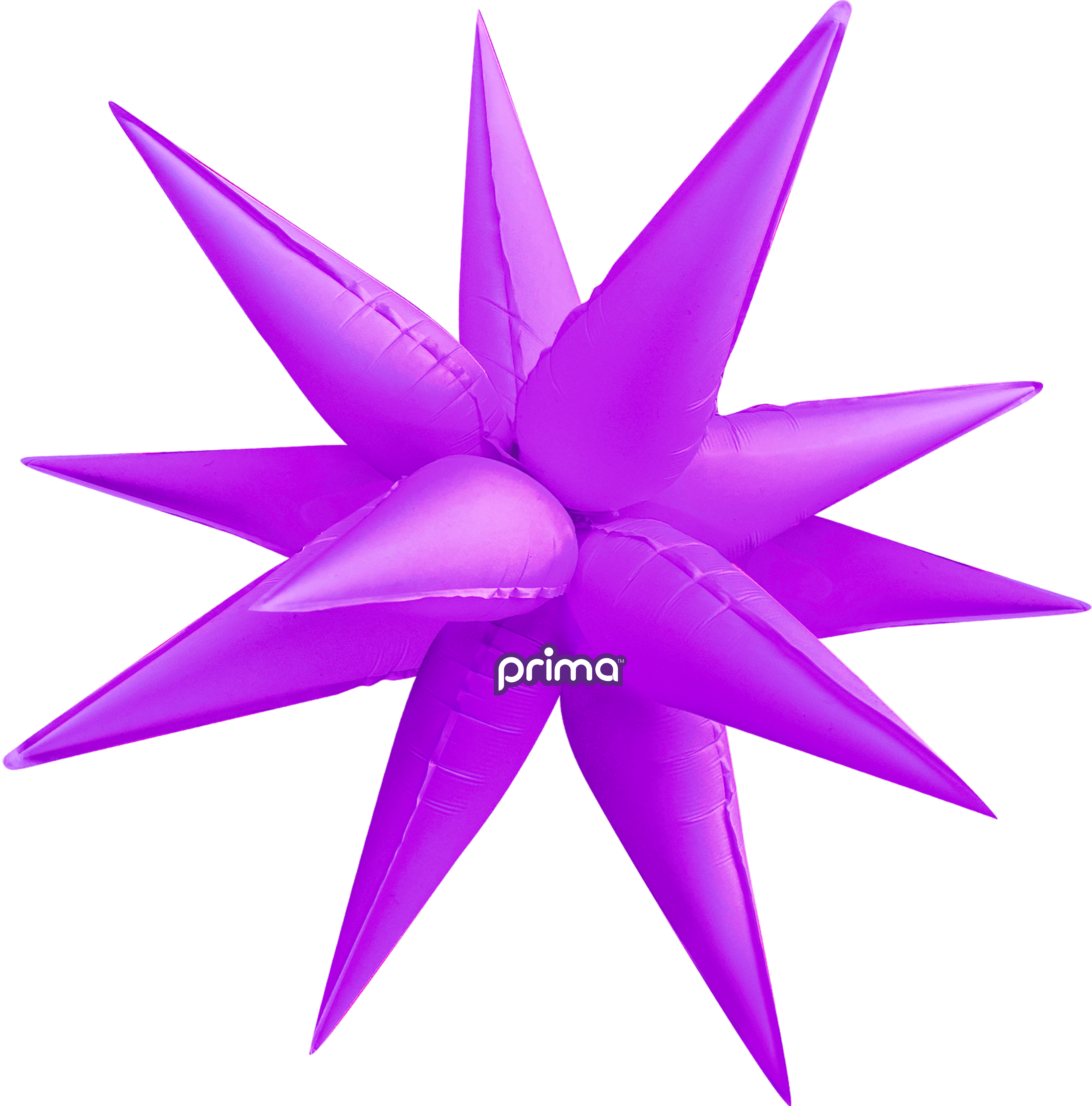 Balloons2Go Balloons Electric Purple Starburst Balloons Electric Purple Starburst Balloons | Prima Bold Decor