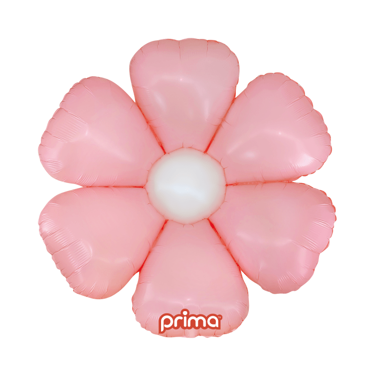 Balloons2Go Balloons Light Pink Daisy / 24 Inch Air-Fill Prima Daisy Balloons Prima Daisy Balloons