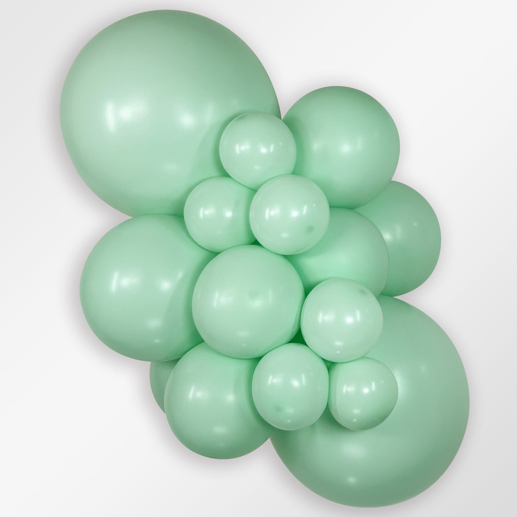Balloons2Go Balloons 5 inch (100 Ct) / Pastel Matte Green Sempertex Pastel Matte Round Latex Balloons | All Sizes Sempertex Pastel Matte Round Latex Balloons