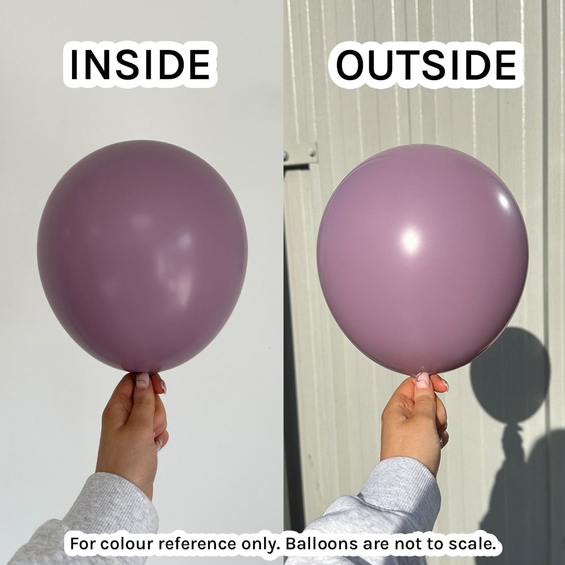 Balloons2Go Balloons 5 inch (100 Ct) / Pastel Dusk Lavender Sempertex Pastel Dusk Round Latex Balloons / All Sizes Sempertex Pastel Dusk Round Latex Balloons / All Sizes