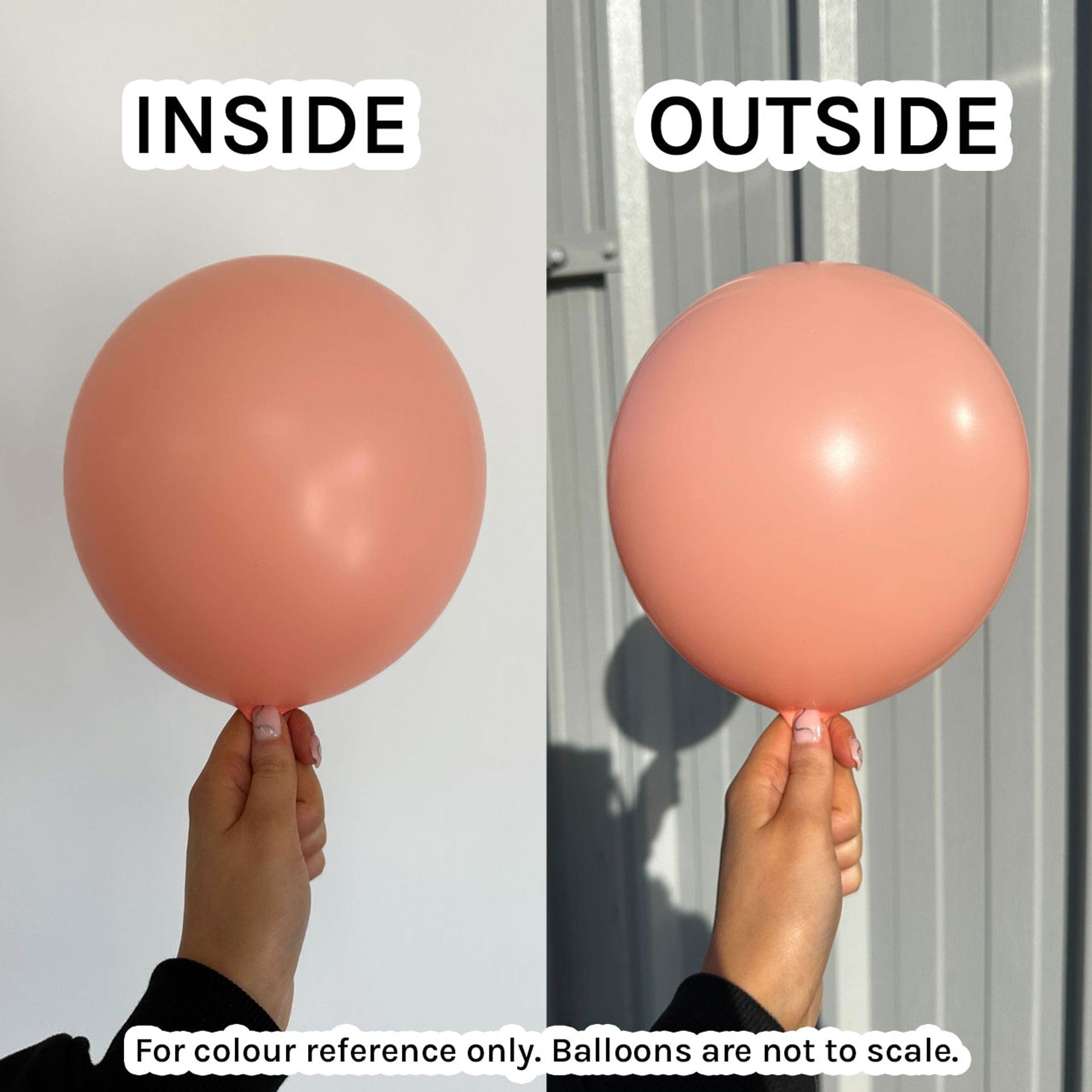 Balloons2Go Balloons 5 inch (100 Ct) / Pastel Matte Melon Sempertex Pastel Dusk Round Latex Balloons / All Sizes Sempertex Pastel Dusk Round Latex Balloons / All Sizes