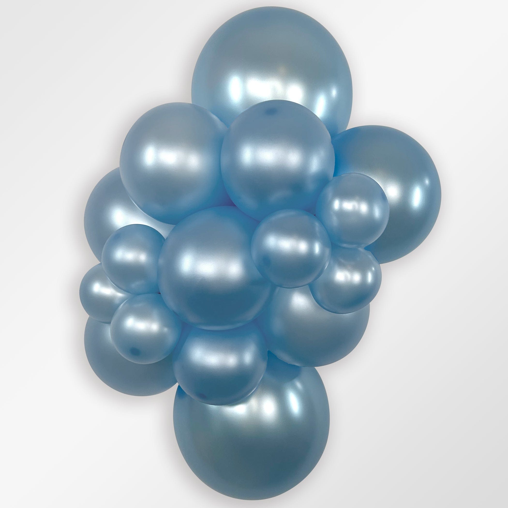 Balloons2Go Balloons 5 inch (100 Ct) / Pearl Blue Sempertex Pearl Latex Balloon | All Sizes Sempertex Pearl Latex Balloons | Shiny Finish All Sizes