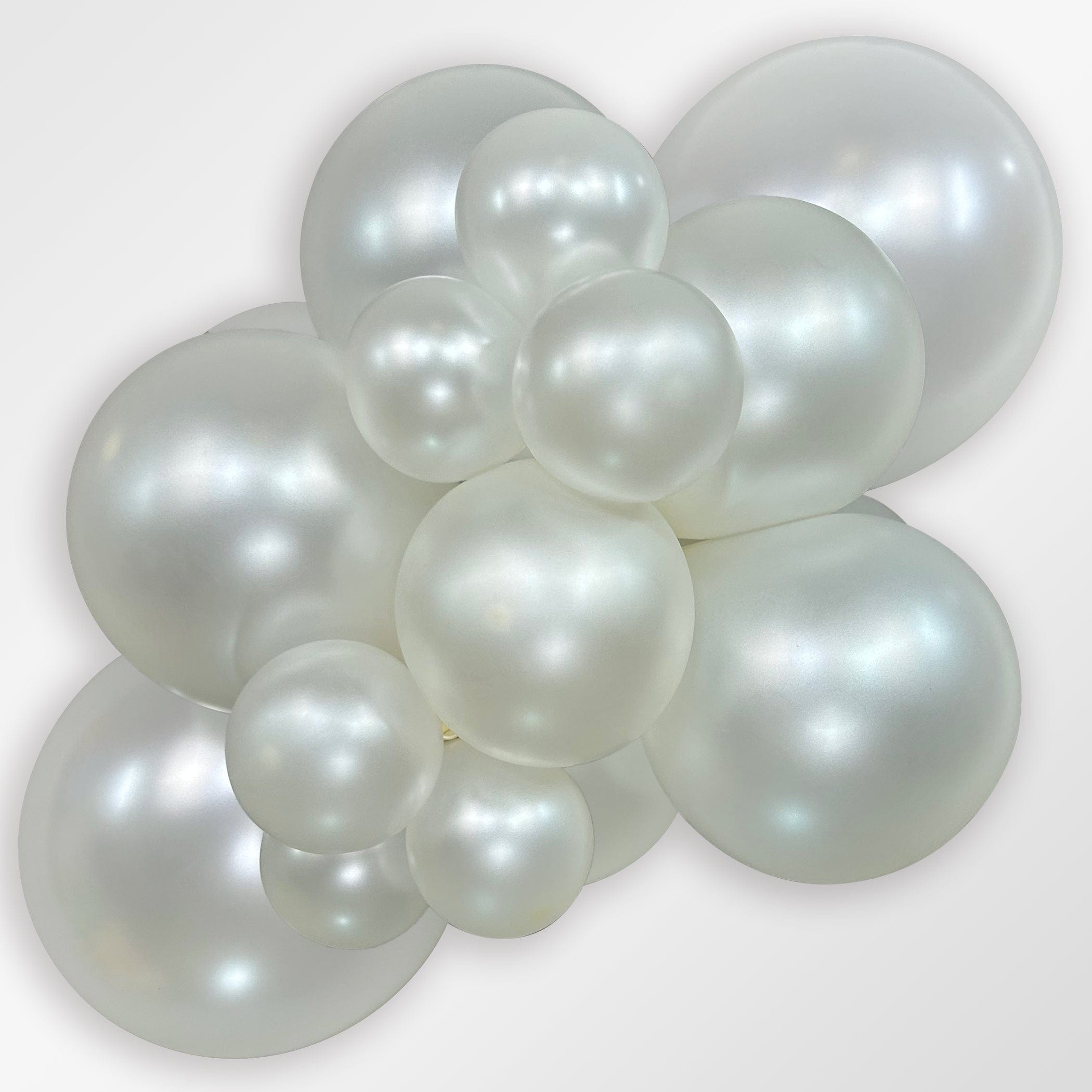 Balloons2Go Balloons 5 inch (100 Ct) / Pearl White Sempertex Pearl Latex Balloon | All Sizes Sempertex Pearl Latex Balloons | Shiny Finish All Sizes