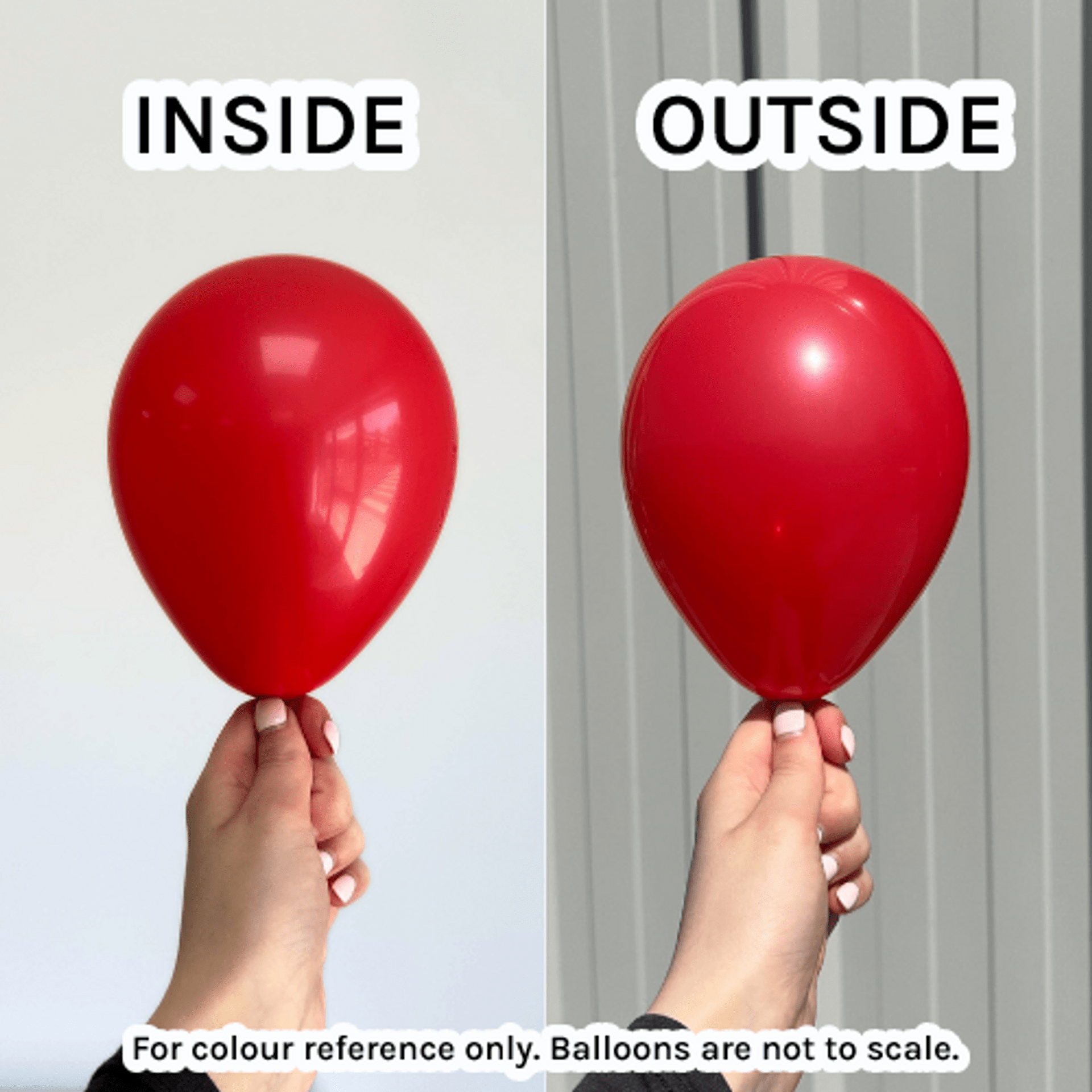 Balloons2Go Balloons Fashion Red / 5 inch (100 Ct) Sempertex Fashion Color Latex Balloons All Sizes Sempertex Fashion Balloons | Bold Color Collection