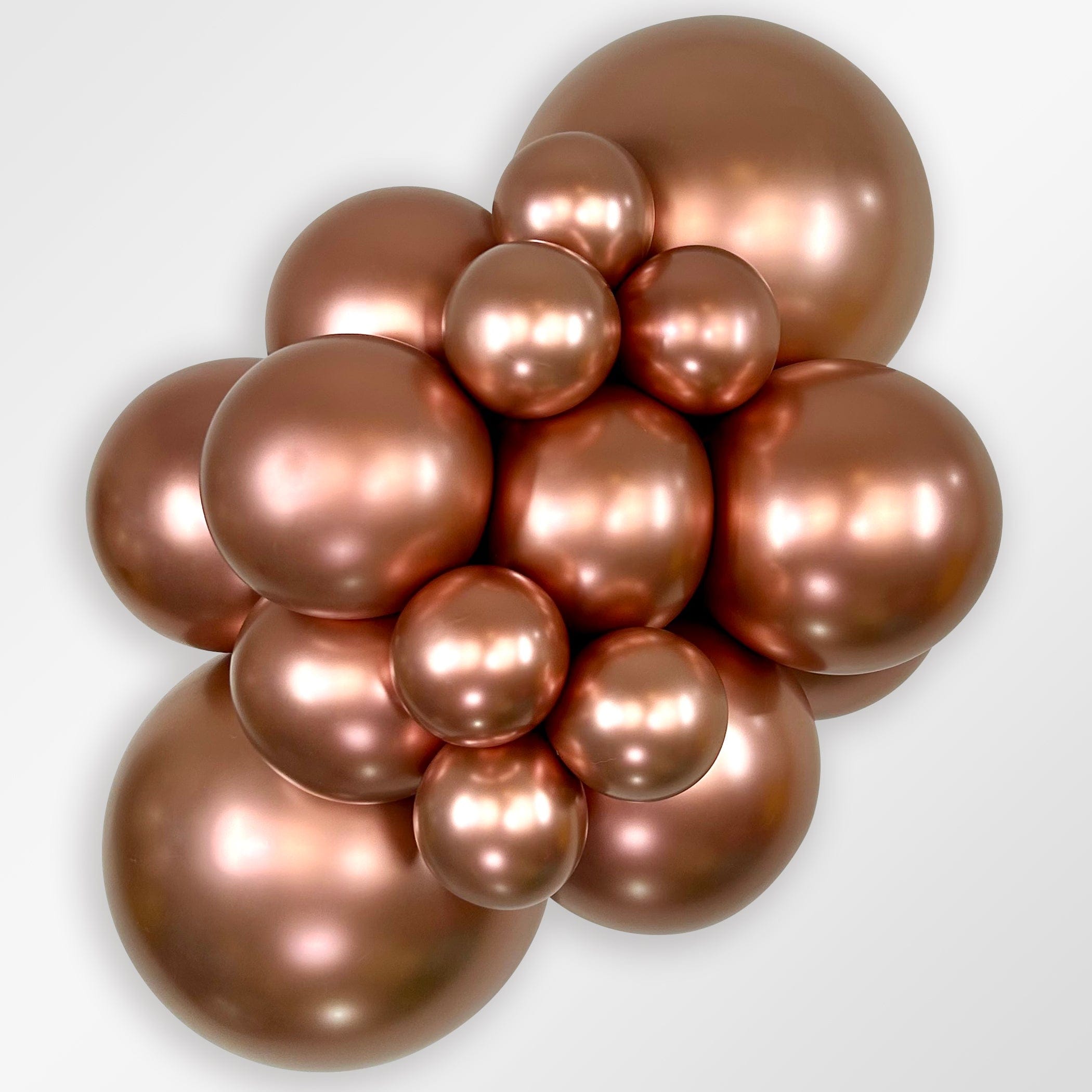 Balloons2Go Balloons 5 inch (100 Ct) / Reflex Rose Gold Sempertex Reflex Latex Balloons | All Sizes Sempertex Reflex Latex Balloons | All Sizes