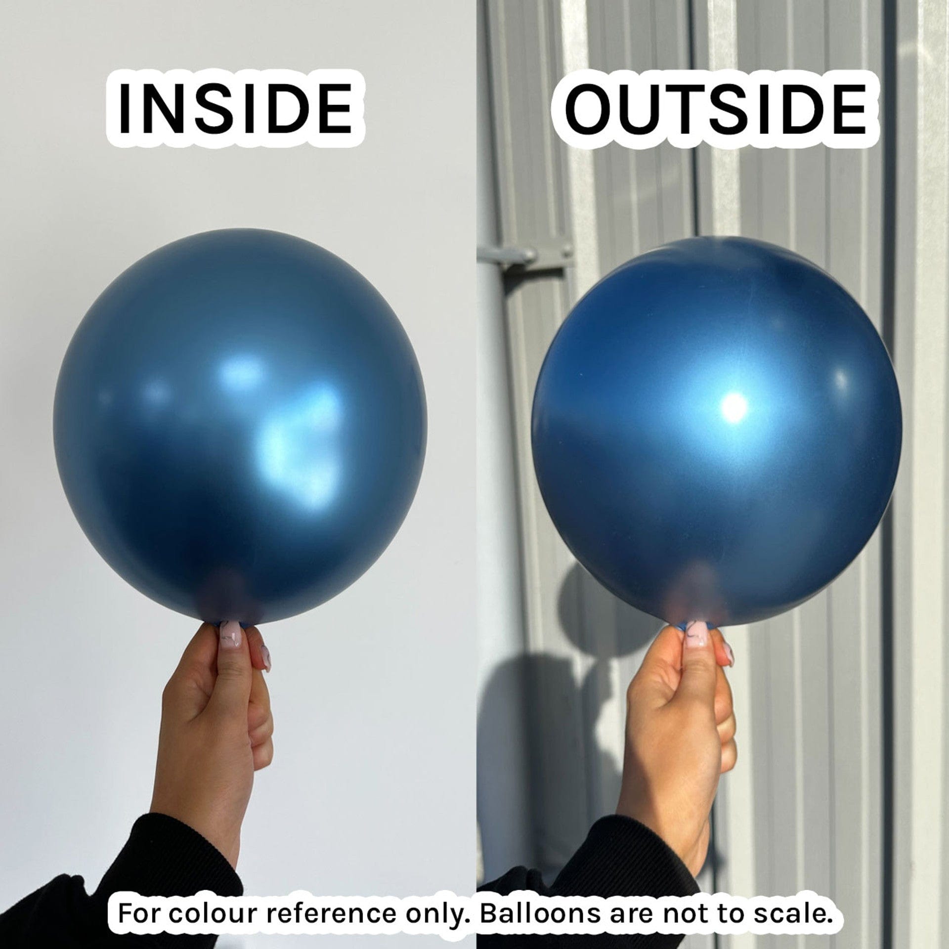 Balloons2Go Balloons 5 inch (100 Ct) / Reflex Blue Sempertex Reflex Latex Balloons | All Sizes Sempertex Reflex Latex Balloons | All Sizes