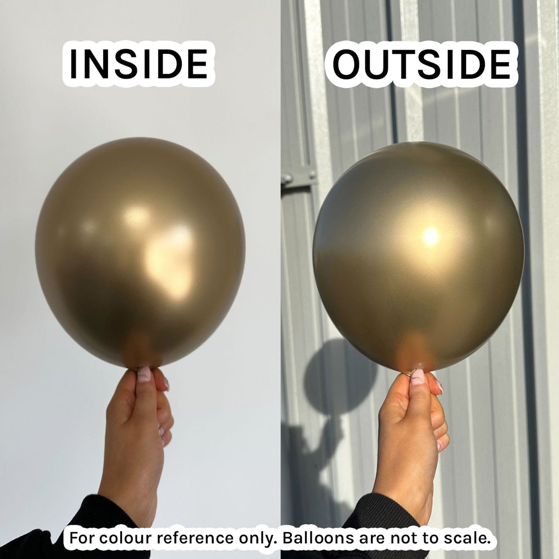 Balloons2Go Balloons 5 inch (100 Ct) / Reflex Gold Sempertex Reflex Latex Balloons | All Sizes Sempertex Reflex Latex Balloons | All Sizes