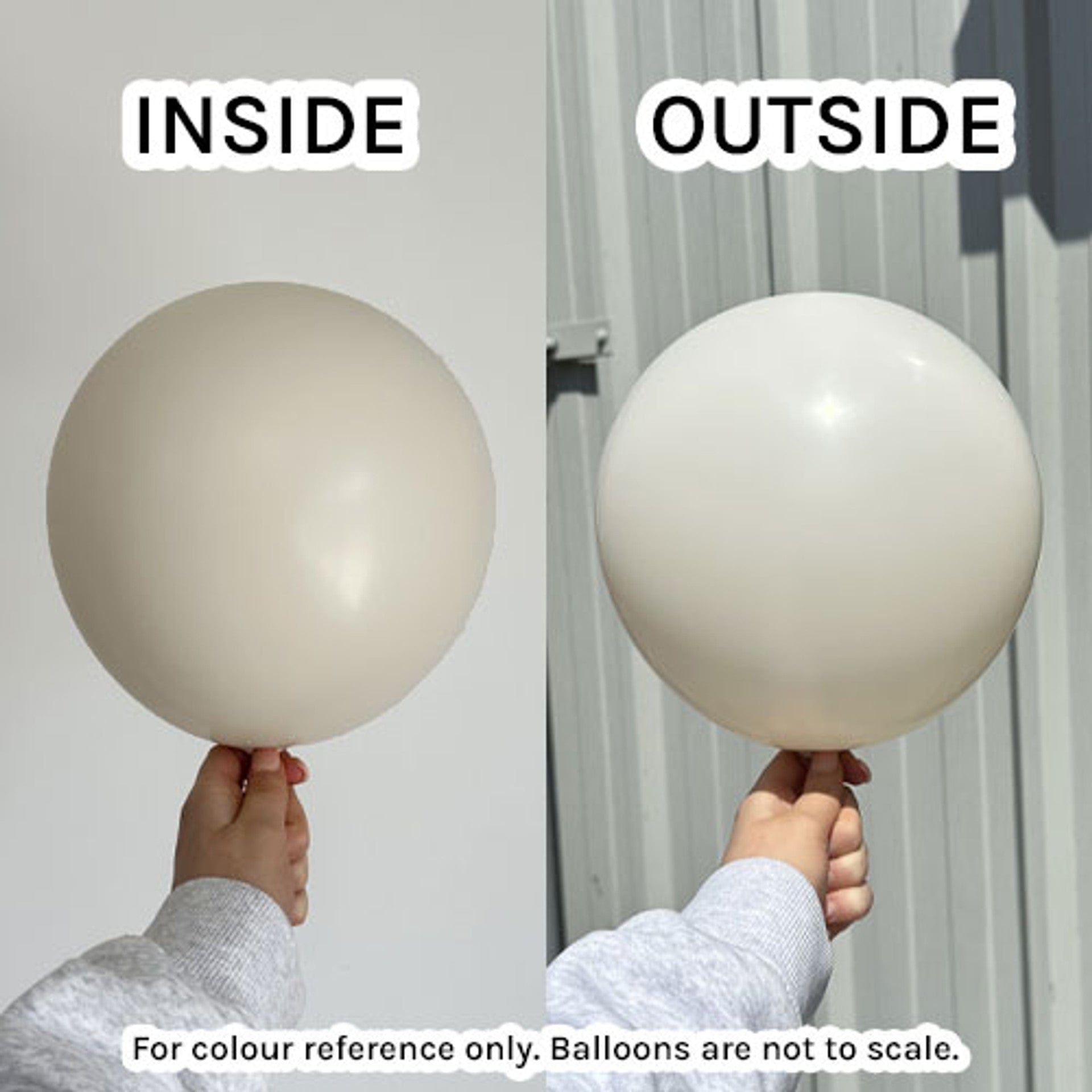 Balloons2Go Balloons Kalisan 18" Retro White (25 Per Bag) 18in Retro White Latex Balloons - 25ct | Kalisan Classic Style