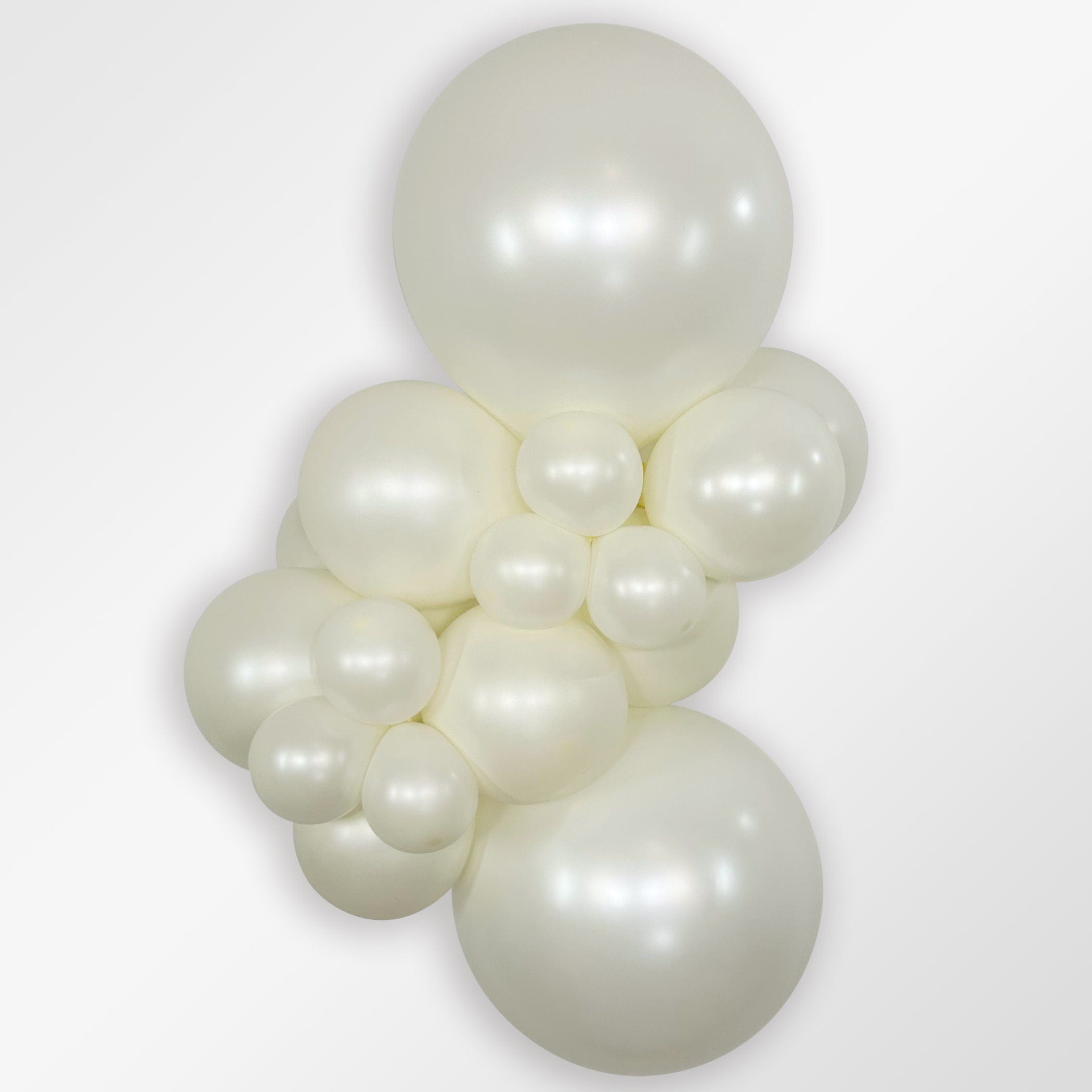 Balloons2Go Balloons 11" Silk Oyster White  Latex Balloons 11" Silk Oyster White  Latex Balloons