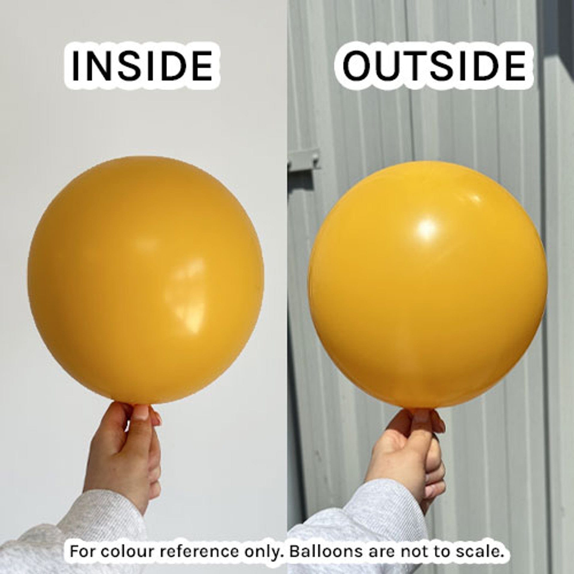 Balloons2Go Balloons 12" Kalisan Standard Amber Balloon 100 Ct 12" Kalisan Standard Amber Balloon 100 Ct