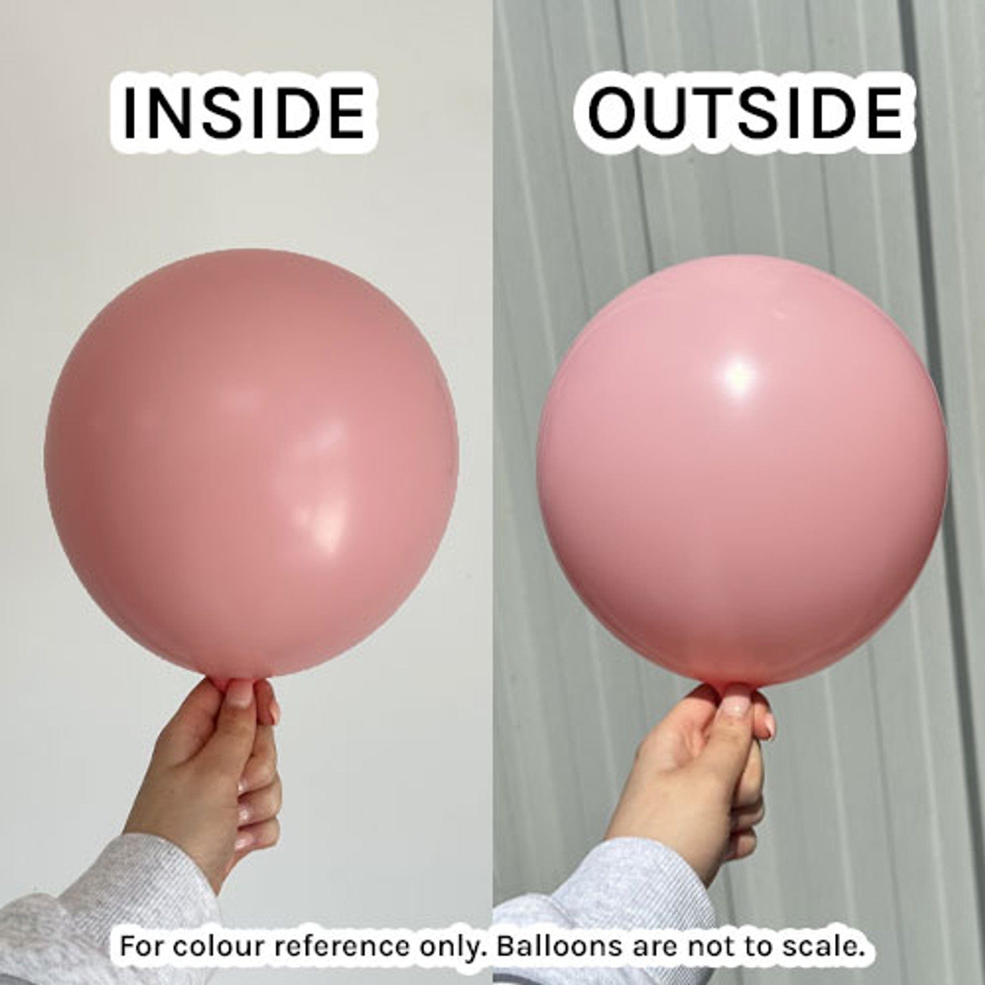 Balloons2Go Balloons 12" Kalisan Standard Baby Pink Balloon 100 Ct 12in Kalisan Standard Baby Pink Latex Balloons - 100ct | Soft Pink