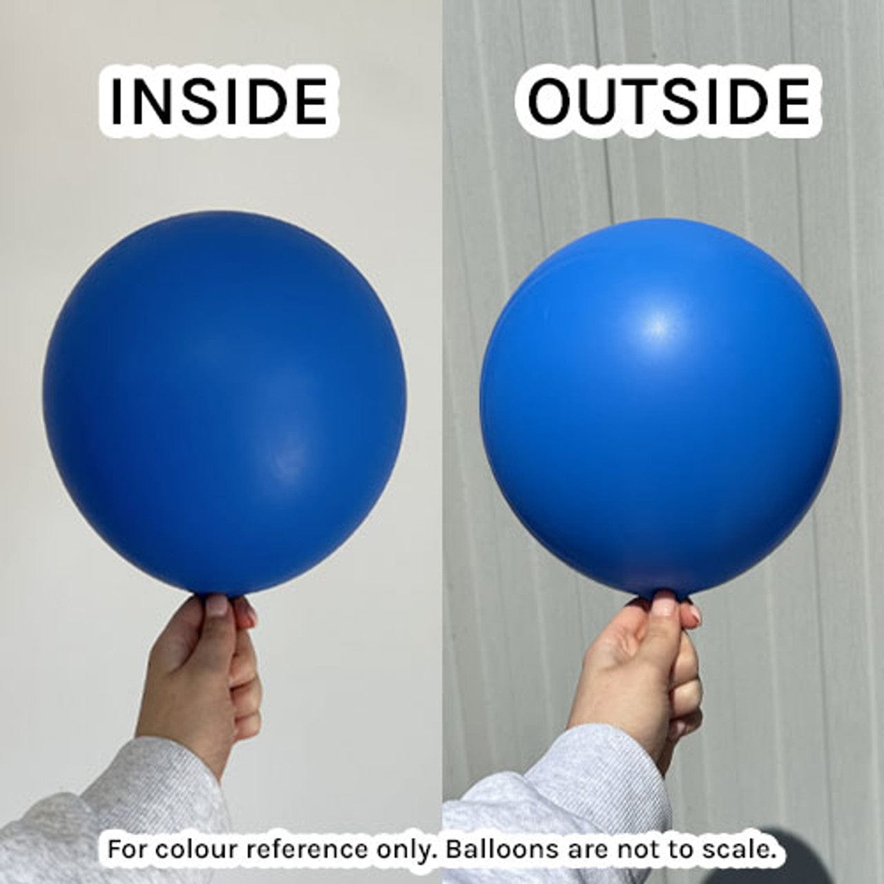 Balloons2Go Balloons 5 inch (100 Ct) Kalisan Standard Blue Balloons 5in Standard Blue Balloons - 100ct | Kalisan Latex