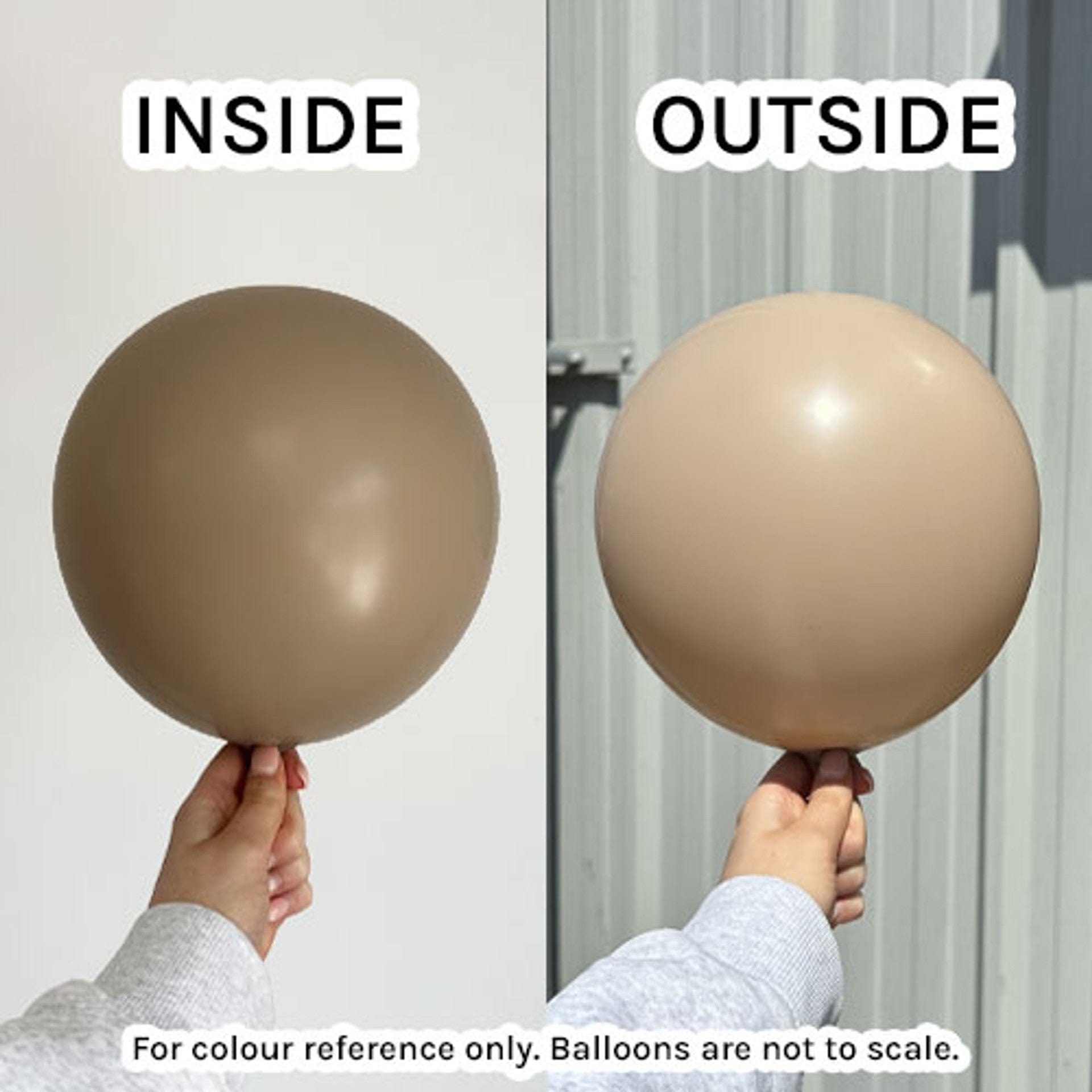 Balloons2Go Balloons Kalisan 12" Hazelnut 100ct Balloons 12" Hazelnut Balloons (100ct) – Kalisan Warm Tones