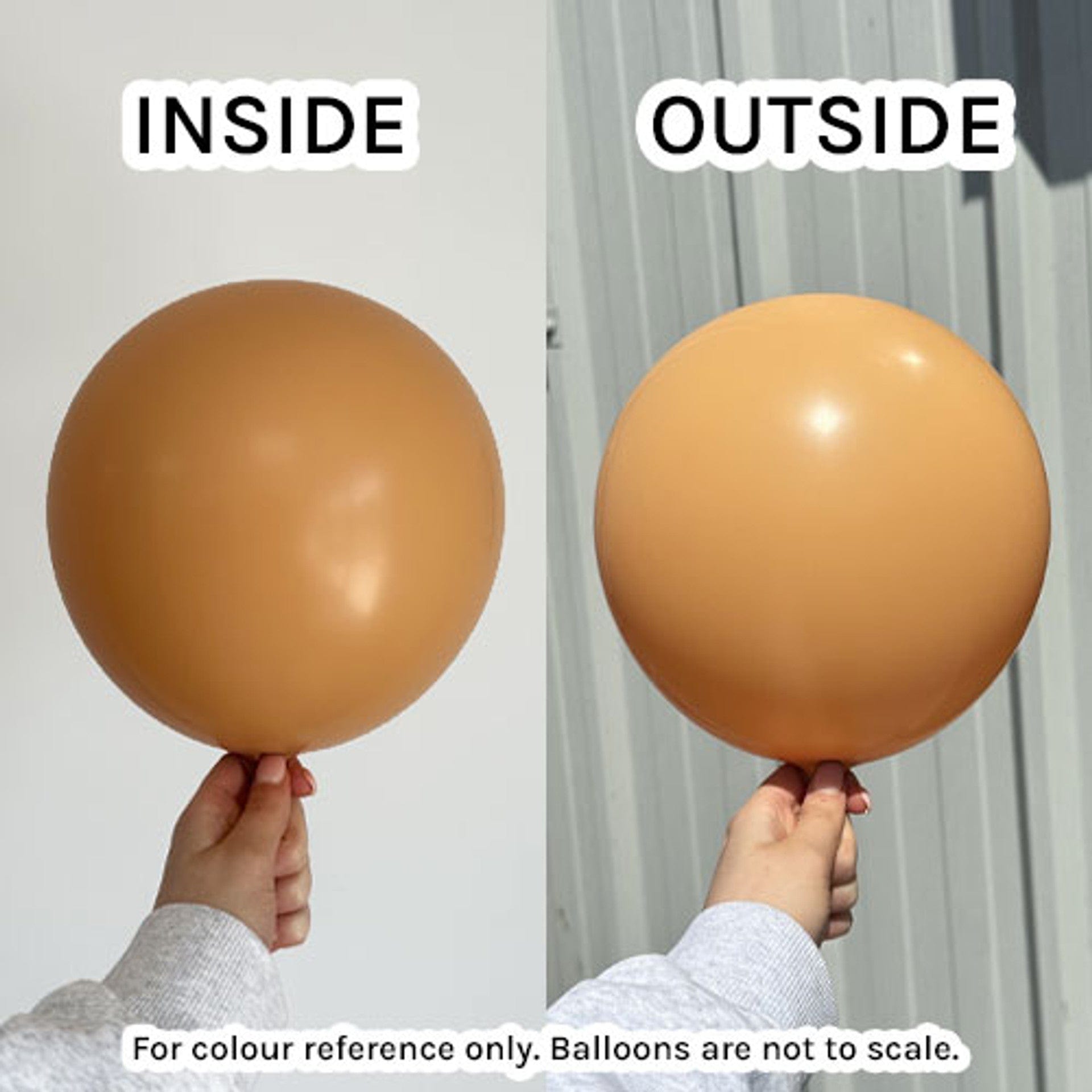 Balloons2Go Balloons 12" Kalisan Standard Peach Balloon 100 Ct 12in Kalisan Standard Peach Latex Balloons - 100ct | Warm Pastel