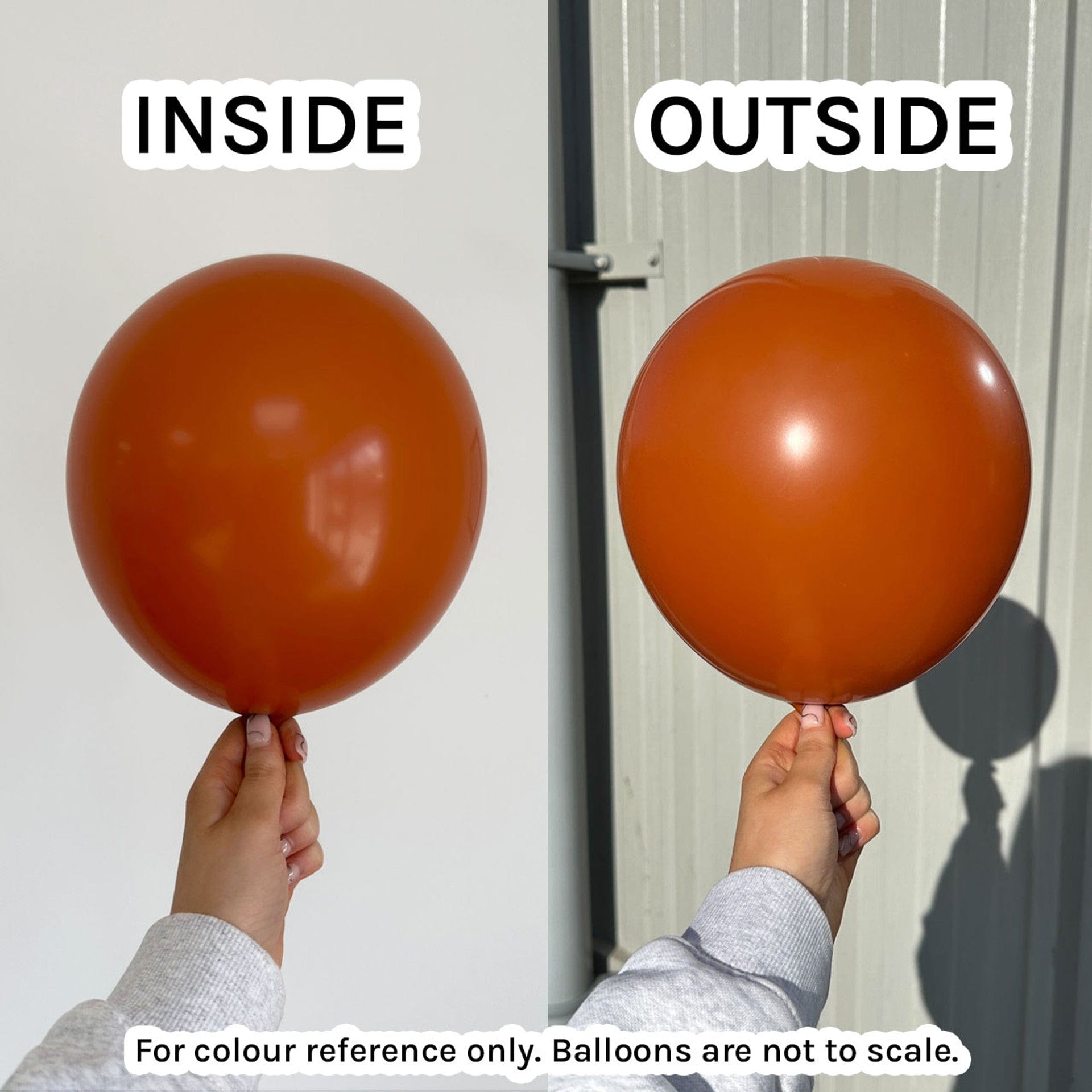 Balloons2Go Balloons 5 inch (100 Ct) / Deluxe Sunset Orange Sempertex Summer Collection Latex Balloons | Bright & Festive Balloon Decor Summer Balloon Collection | Bright & Festive Balloon Decor