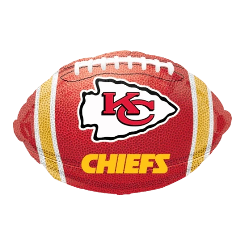 Balloons2Go Balloons 18" Anagram Kansas City Chiefs Team 18" Anagram Kansas City Chiefs Team Balloon | NFL Party Decor