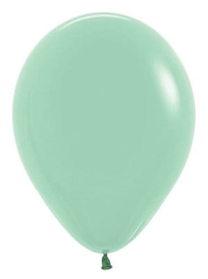 Balloons2Go Balloons 5 inch (100 Ct) / Pastel Dusk Green Tea Sempertex Pastel Dusk Balloons | Round Latex Balloons All Sizes Sempertex Pastel Dusk Balloons | Latex Balloons All Sizes