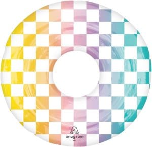 Anagram balloons Balloons 27" Pastel Beach Club Floatee Foil Balloon 27" Pastel Beach Club Floatee Foil Balloon